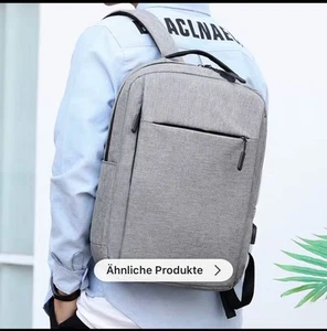 Männer USB-Schüler Rucksäcke Große Kapazität Laptoop Rucksack Geschäfts Rucksack - Bild 1 von 5