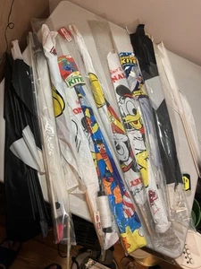 Lot Of 10 Vintage Kites ‘92 Gayla Seagull Kite Spectra Star Disney Hi Flier  - Picture 1 of 12