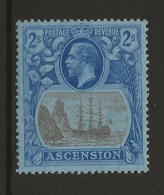 ASCENSION 1924-33 KGV SG19 2s Alto Valor Fino MNH Cat £75 Reino Unido P&P Gratis Foto 1 de 2