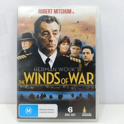The Winds of War DVD 6-Disc Set Robert Mitchum Ali McGraw VGC Epic Mini Series - image 1 of 4