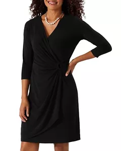 Tommy Bahama Damen Carmela Kunsthalstuch Kleid schwarz S B4HP $ 148 - Bild 1 von 2
