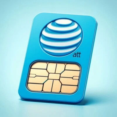 AT&T Business Unlimited Data Hotspot SIM Card 4G/5G - No Data Caps No Throttling - Image 1 of 2