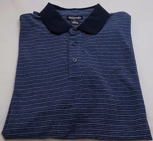Herren Michael Kors XL Kurzarm Polo Golf Shirt Mode 1 Mitternacht $ 69,50 - Bild 1 von 4