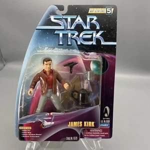 Star Trek La Serie Original TOS Capitán James Kirk 1997 Playmates Edge Forever - Imagen 1 de 4