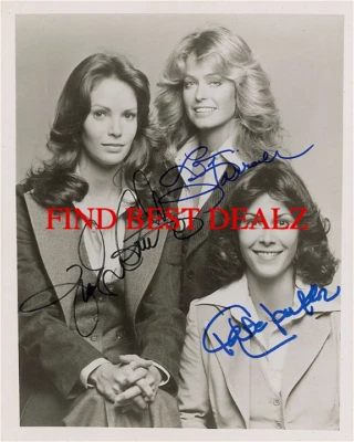 🔥8x10 Actriz de Los Ángeles de Charlie💕Cheryl Ladd💕Reimpresión Autógrafo Firmado Original Foto 1 de 4