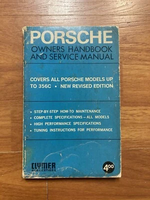 Руководство и руководство по обслуживанию владельцев Porsche, публикации Clymer, 1967 - Изображение 1 из 4