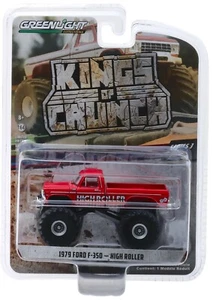 1:64 GreenLight KINGS OF CRUNCH 3 1979 Ford F-350 HIGH ROLLER Monster Truck NIP! - Picture 1 of 1