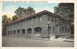 Alte alte Postkarte von RHEA MIMS HOTEL NEWPORT TN - Bild 1 von 2