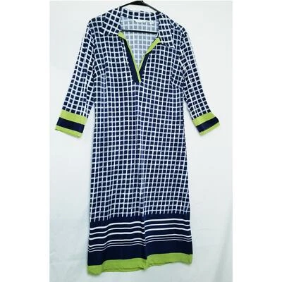 Vestido Mlle Gabrielle Carrera Informal Vaina Multicolor Hasta la Rodilla Manga 3/4 Talla M Foto 1 de 4