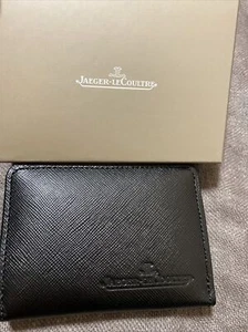 JAEGER LeCoultre JLC Black Leather wallet / card holder - Picture 1 of 15