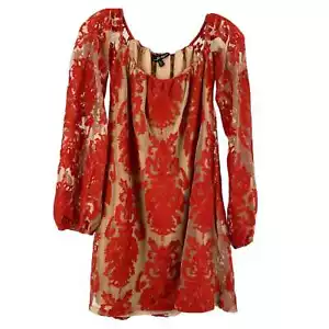 For Love And Lemons rotes schulterfreies Precioso Minikleid - Bild 1 von 7