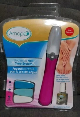 Nuevo Sistema Electrónico de Cuidado de Uñas Amope Pedi Perfect - Rosa Foto 1 de 4