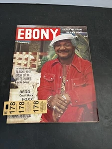 Vintage Ebony Redd Foxx Celebrity African American Magazine Advertisements Fox - Picture 1 of 13