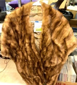 Vintage Frederick & Nelson Seattle Mink Fur Stole - BEAUTY! - Bild 1 von 7