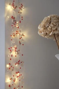 Cabana Cluster - 200 warme LED Innen Lichterkette mit Trafo - Netz - Bild 1 von 5