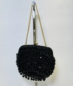 Vintage La Regaleltd Beaded Evening Handmade Bag Purse Wedding Clutch Handbag - Picture 1 of 7