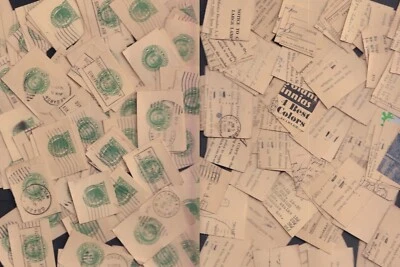 ODZ&BULK 100+/- USED OK-G 1¢+1¢ - SCOTT#: UY7 - GEORGE & MARTHA WASHINGTON 462 - Image 1 of 2