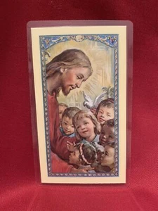 Bonella Holy Card by W. J. Hirten Co. Act Of Contrition - Picture 1 of 4