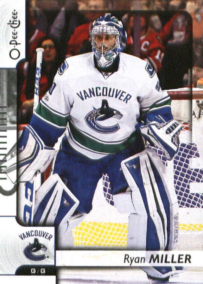 2017-18 O-Pee-Chee #320 Ryan Miller Vancouver Canucks - Image 1 of 1