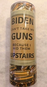 BIDEN CAN'T TAKE MY GUNS 20oz. Stainless Steel Double Walled Tumbler - Picture 1 of 2