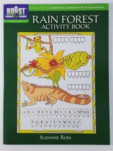 BOOST Rain Forest Activity Book Suzanne Ross 2013 Paperback NEW - Picture 1 of 1