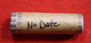 Buffalo Indian Nickels No Date 40 Coin Roll Circulated Dateless better # of mm's - Imagen 1 de 5