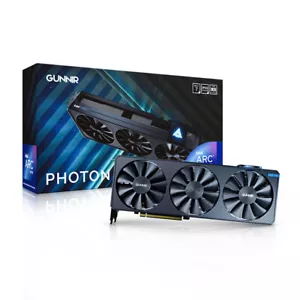 Intel Arc A770 16GB GDDR6 OC Black Black Graphics Card PHOTON - Picture 1 of 8