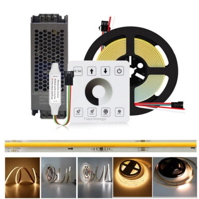 WS2811 COB LED Strip Light Running Water Flowing 24V RF Touch Panel Controler - Image 1 of 4