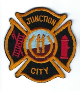 Junction City (Boyle County) KY Kentucky Fire Dept. patch - NEW! *Cheesecloth* - Picture 1 of 1
