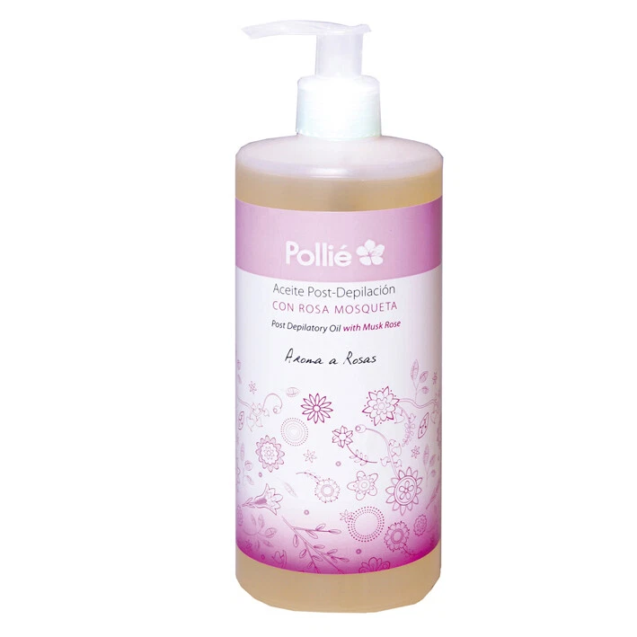 ACEITE POST DEPILACIÓN CON ROSA MOSQUETA POLLIÉ 500 ML