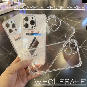 Wholesale Bulk Clear Phone Case Cover Lot For iPhone 16 15 14 13 12 11 Pro X 8 7 - Picture 1 of 13