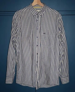 CAMEL ACTIVE Vintage Multicolor Striped Men Oversized Button-up Shirt - Picture 1 of 12