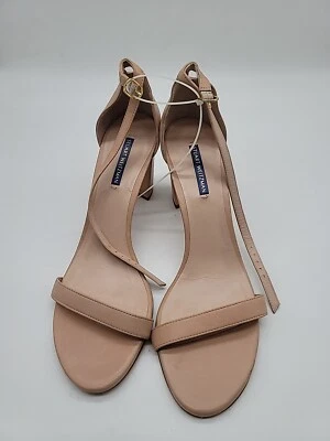 Stuart Weitzman Nearly Nude Adobe Dress Napa Size 12 Display Model  - Image 1 of 4