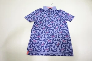 Greyson Youth Seals and Wolf Polo Boys Size Medium Valley 1058D New 01309544 - Picture 1 of 5