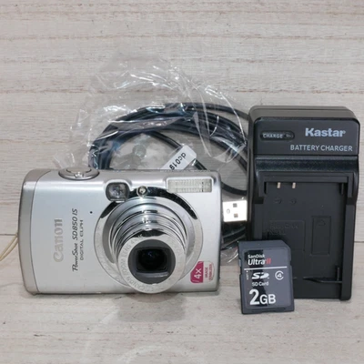Cámara digital Canon PowerShot SD850 IS 8,0 MP *TOMA FOTOS VER DESCRIPCIÓN* Foto 1 de 4