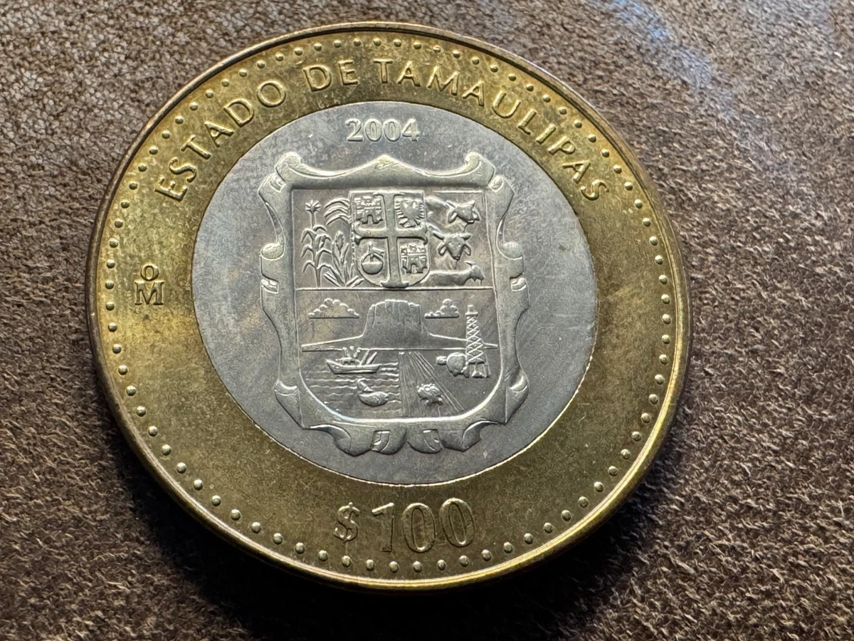 値下げ Mexico coin 2004 100 Peso 銀貨新品 値下げ Mexico coin 2004