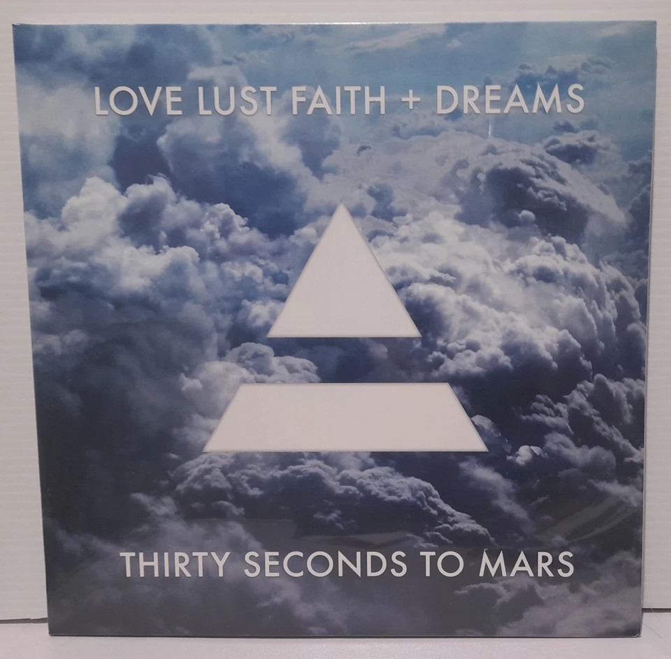 THIRTY SECONDS TO MARS - LP - LOVE LUST FAITH + DREAMS - SEALED - Image 1 of 1