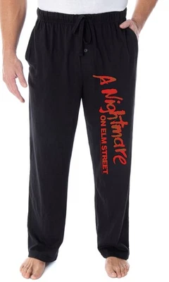 A Nightmare On Elm Street Men's Classic Logo Loungewear Bottoms Pajama Pants - Image 1 of 4