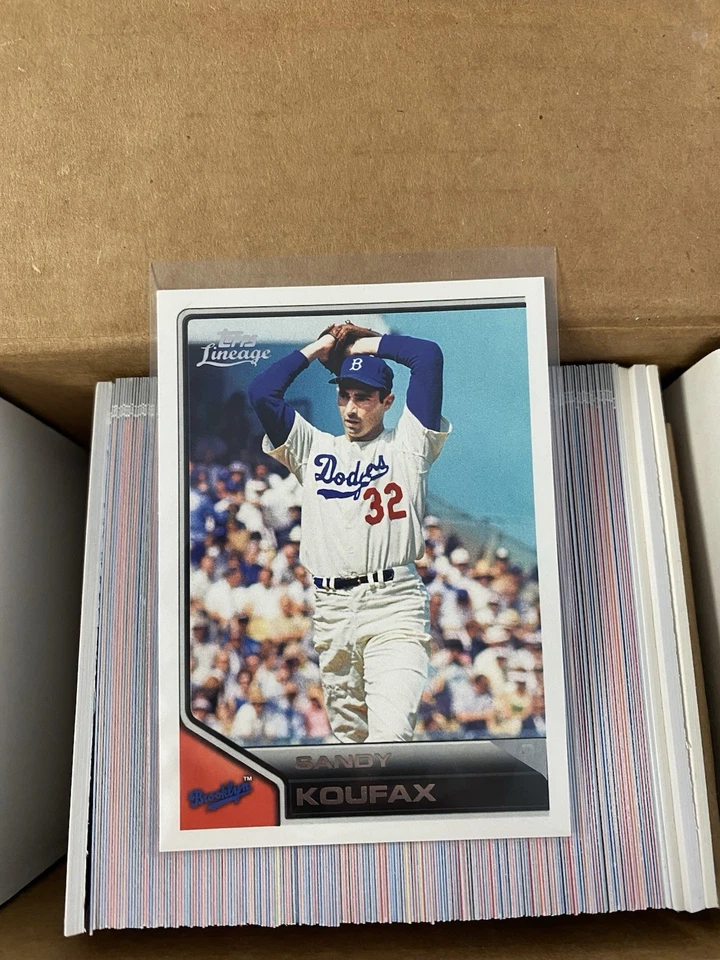 2011 Topps Lineage Baseball Complete Set (1-200) Freeman/Sale RC's Loaded w/ HOF - Image 1 of 1