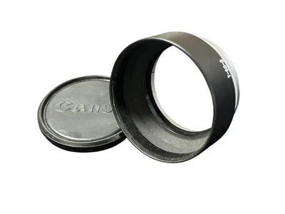 [MINT] Canon T-50-2 Lens Hood for 85mm F1.9 , 135mm F3.5 w/Cap From JAPAN - Image 1 of 4