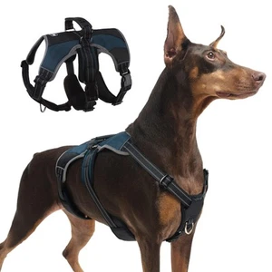 Dog Harness for Large Dogs, Escape Proof No Pull Service Vest with Reflective... - Picture 1 of 6
