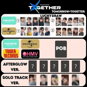 TXT The Star Chapter: TOGETHER 4th Album JAPAN POB Photo card Luckydraw - Bild 1 von 57