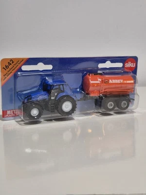 Brand New Sealed Siku Tractor New Holland & Abbey Tanker 1642 Diecast Toy - Image 1 of 4