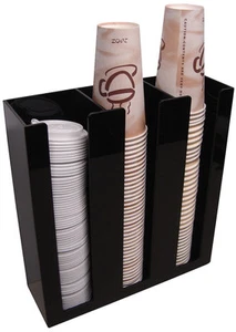 Taza de café tapa Soporte dispensador oficina Organizador caddy coffee counter display 3s - Imagen 1 de 2
