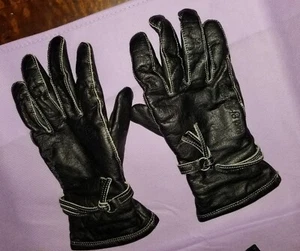 Harley Davidson Premium Black Leather Riding Gloves Size XL - Bild 1 von 4