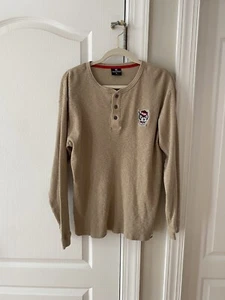 Men’s Long Sleeved Waffle Knit Shirt NC State Wolfpack Logo Colosseum Size-XL - Picture 1 of 7