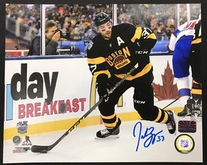 PATRICE BERGERON Signed Autographed 8x10 Boston Bruins Photo AJ’s Sportworld - Picture 1 of 3