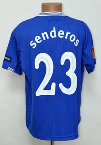 EVERTON MATCH UNGETRAGEN SIGNIERT EUROPA LEAGUE 2009/2010 FUSSBALLTRIKOT SENDEROS - Bild 1 von 4