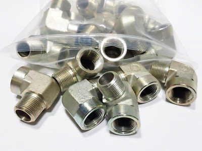 19 WEATHERHEAD C3409x12 3/4" Male MNPT x 3/4" Female FNPT 90 Degree Street Elbow - Image 1 of 4