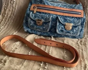 Louis Vuitton Shoulder Strap Long Buggy PM Buggy GM From Japan From Japan - Picture 1 of 7